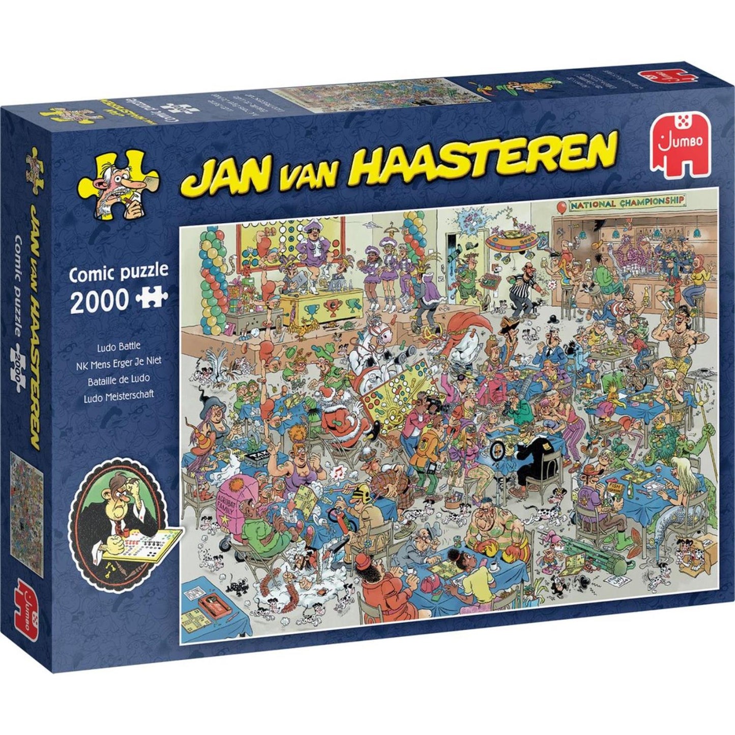 Puzzle Jan Van Haasterin Nederlands Championship Human Don't Get You 2000 pezzi