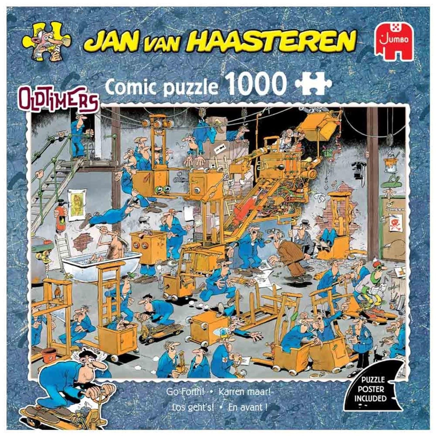 JVH Puzzle Oldtimer Carts solo 1000 piezas