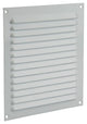 Renson 1015069 - Rejilla de lamas plana aluminio blanco 200x200mm | 10 piezas
