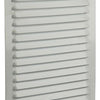 Renson 1015072 - Rejilla de lamas plana aluminio blanco 200x250mm | 10 piezas