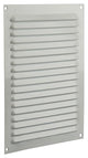 Renson 1015072 - Rejilla de lamas plana aluminio blanco 200x250mm | 10 piezas