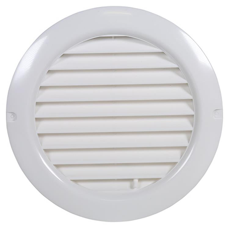 Renson 1006743 - rejilla redonda PVC735 blanca 100-150mm | 1 pieza