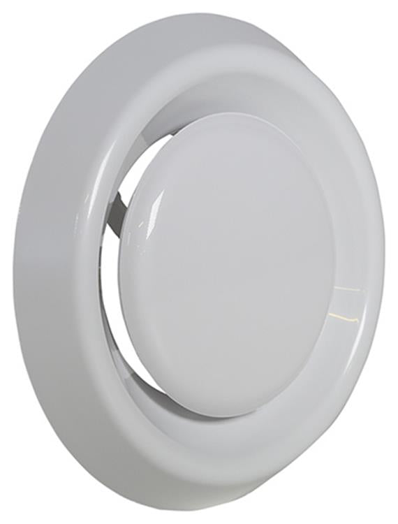 Renson 1006745 - válvula separada PVC736 blanca ø100 | 1 pieza