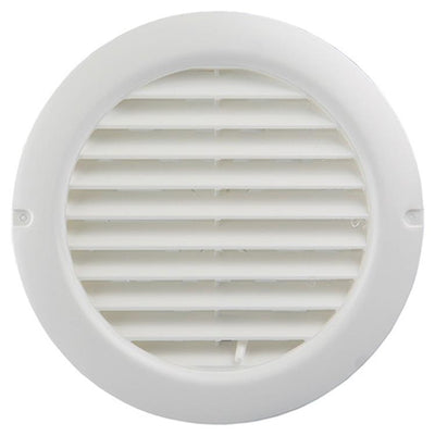 Renson 1006376 - ronde regelbare rooster inb. 735 pvc ral 9010 ø 100-150 | 2 stuks