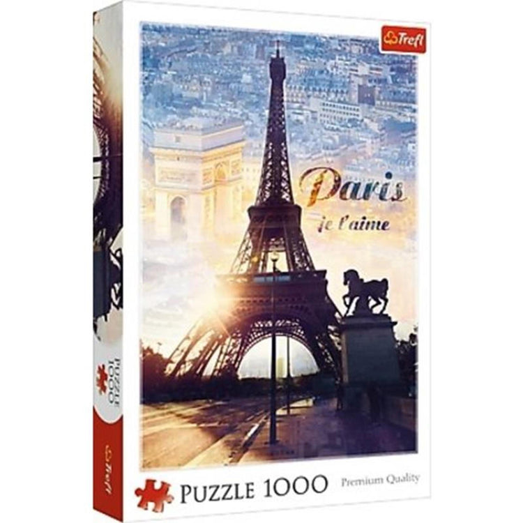 Puzzle paris al amanecer 1000 piezas