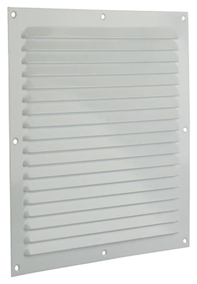 Renson 1006309 - schoepenrooster vlak alu ral 9010 250x250mm | 10 stuks