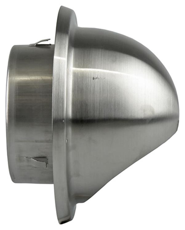 Renson 1006277 - rejilla esférica empotrada acero inoxidable 638 ø150 | 2 piezas