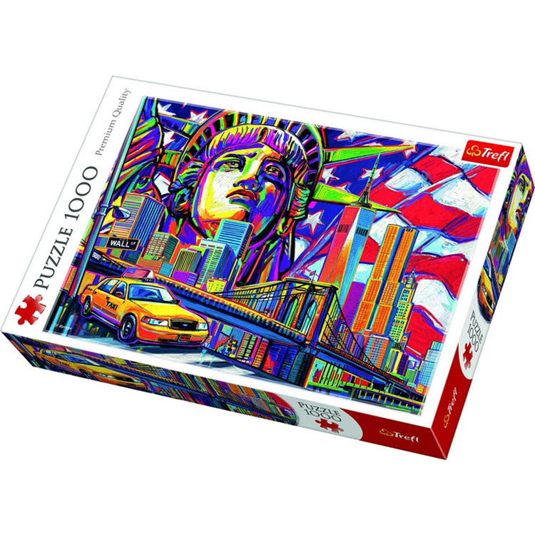 Puzzle 1000 pz - i colori di new york