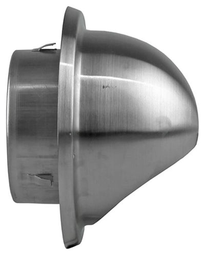Renson 1006275 - bolrooster inbouw 638 inox ø100 | 2 stuks