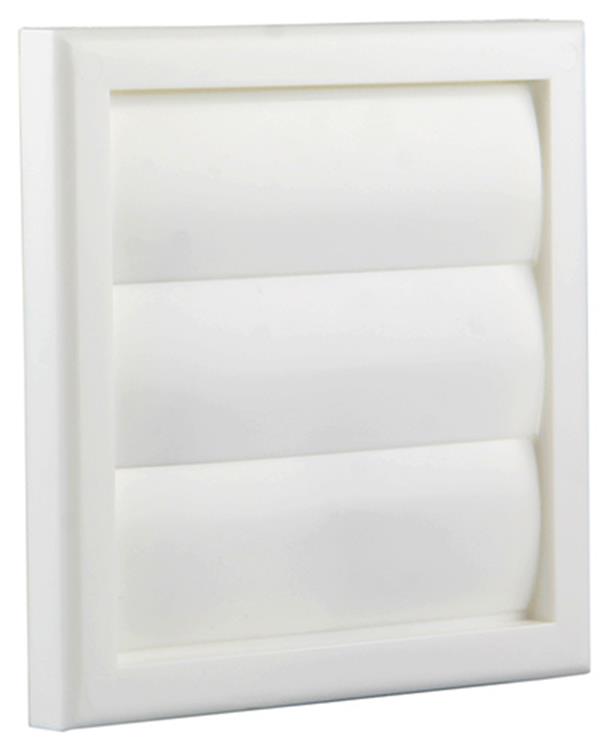Renson 1006372 - Rejilla campana extractora de superficie 733 PVC RAL 9010 154x154mm | 2 piezas