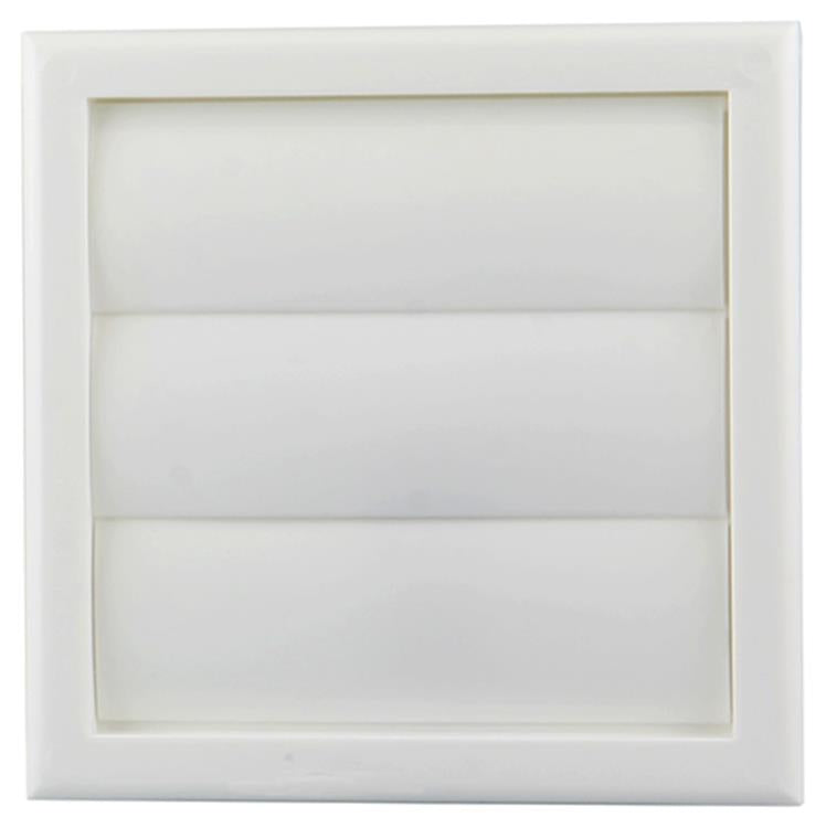 Renson 1006372 - Rejilla campana extractora de superficie 733 PVC RAL 9010 154x154mm | 2 piezas