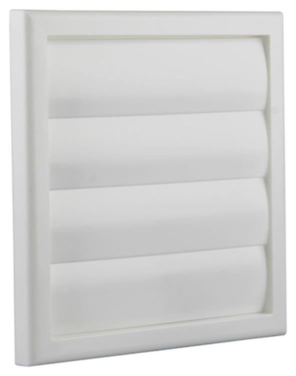 Renson 1006374 - Rejilla campana extractora de superficie 733 PVC RAL 9010 187x187mm | 2 piezas
