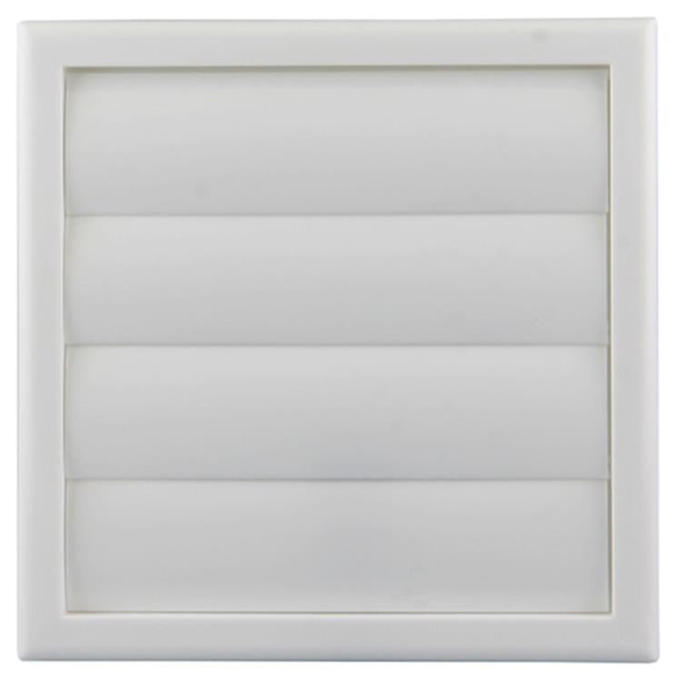 Renson 1006374 - Rejilla campana extractora de superficie 733 PVC RAL 9010 187x187mm | 2 piezas
