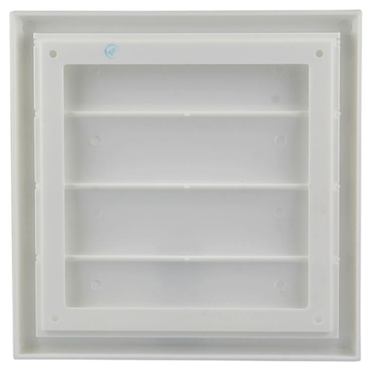Renson 1006374 - Rejilla campana extractora de superficie 733 PVC RAL 9010 187x187mm | 2 piezas