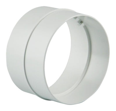 Renson 1006395 - Raccordo in PVC 7006 bianco ø 100 | 4 pezzi