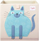 Caja de almacenamiento de 3 brotes - gato