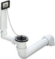Viega afvoer overloop garnituur 6 4 70mm met stop met ketting