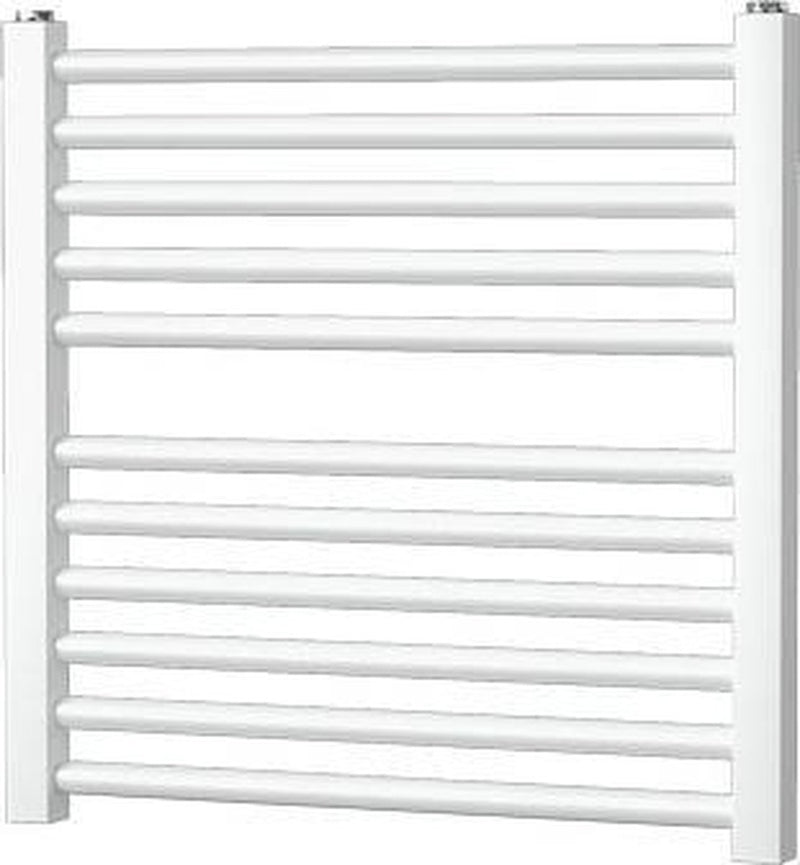 Plieger quadro designradiator - handdoekradiator - 48.5 cm x 50 cm - 204 watt - wit