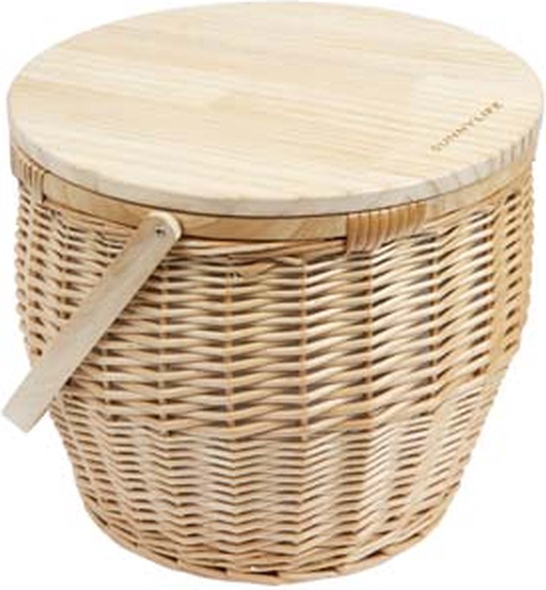 Sunnylife - cesta refrigeradora para picnic redonda