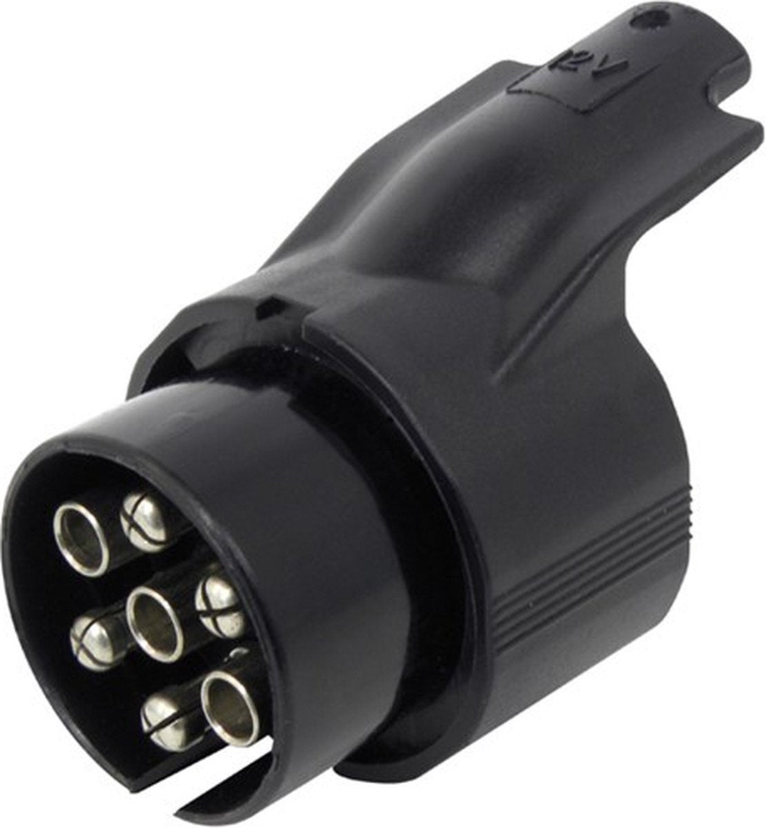 Adaptador Carpoint caja de remolque de 7 a 13 pines - negro