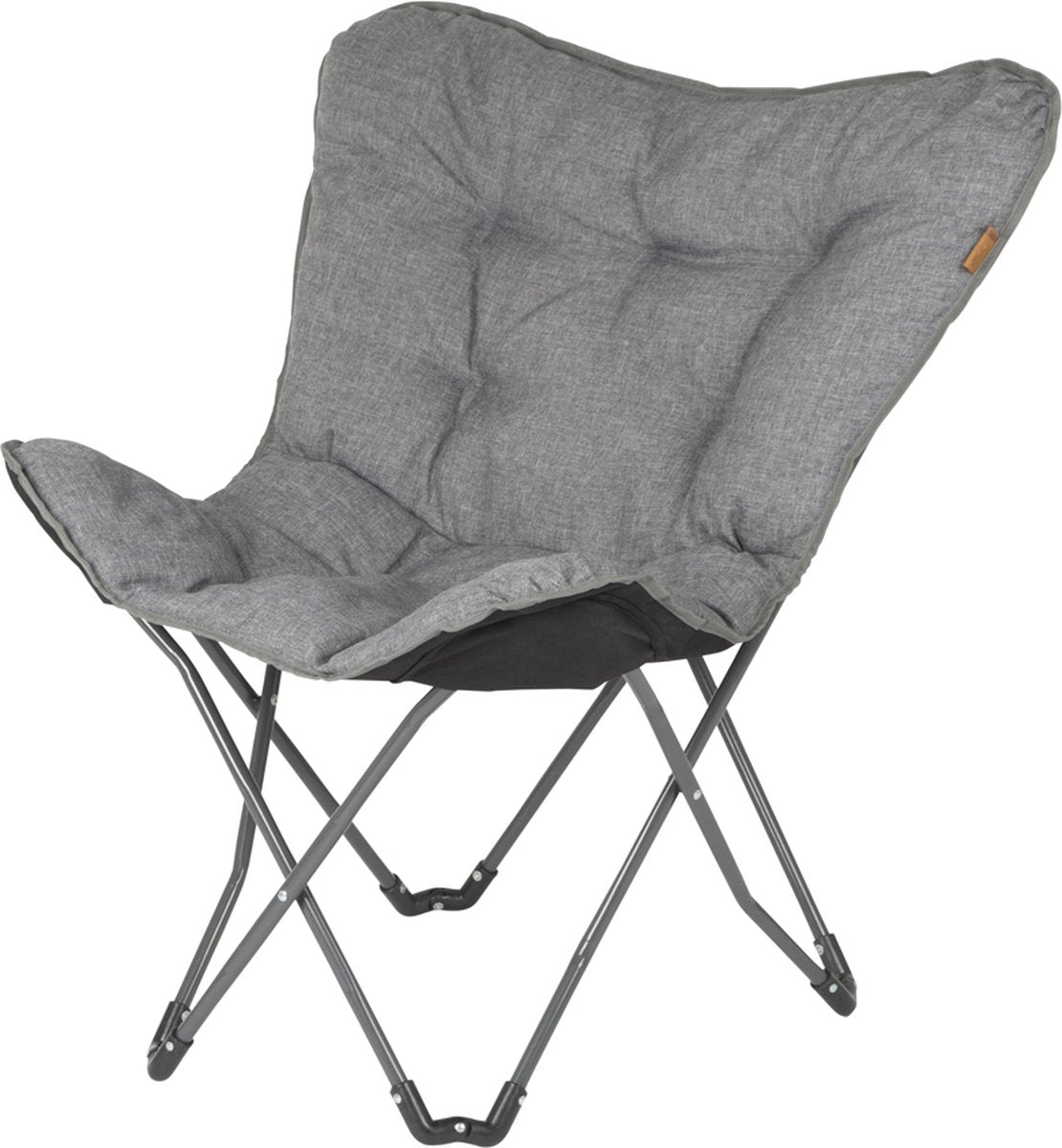 Bo-camp - urban outdoor - vlinderstoel - redbridge - m - oxford polyester - grijs