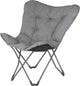 Bo-camp - urban outdoor - vlinderstoel - redbridge - m - oxford polyester - grijs