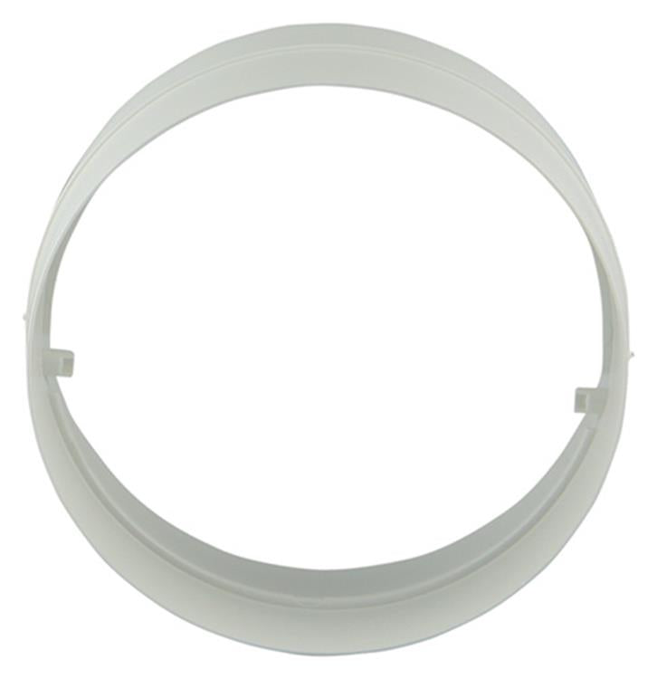 Renson 1006396 - Pieza de conexión de PVC 7006 blanco ø 125 | 4 piezas