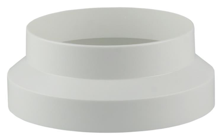 Renson 1006402 - Pieza reductora de PVC 7011 blanco 125-150mm | 4 piezas