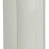 Renson 1006404 - Conexión de esquina de PVC vertical 90° 7015 blanco 204x60mm | 3 piezas
