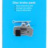 Elvedes schijfremblokset - shimano - organische compound (resin) - 1 paar