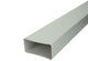 Renson 1006424 - Tubo PVC trozo 1m 7028 blanco 110x55mm | 4 piezas