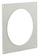 Renson 1006426 - juego de 2 placas de PVC 7031 blanco ø 100 | 5 piezas