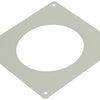 Renson 1006426 - juego de 2 placas de PVC 7031 blanco ø 100 | 5 piezas