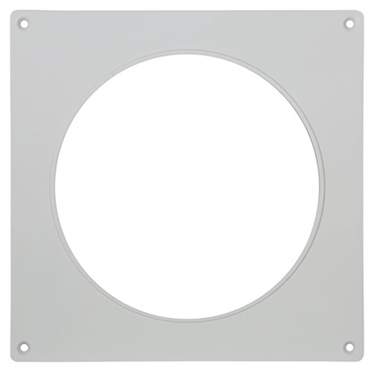 Renson 1006428 - juego de 2 placas de PVC 7031 blanco ø 150 | 5 piezas