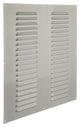 Renson 1006319 - Rejilla de lamas plana aluminio ral 9010 400x400mm | 5 piezas