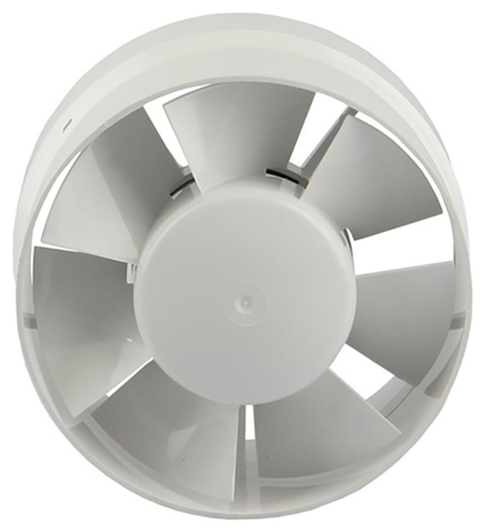 Renson 1006444 - ventilador de conducto estándar 7123 blanco ø 150 | 2 piezas