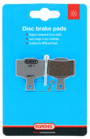 Elvedes schijfremblokset - magura - organische compound (resin) - 1 paar