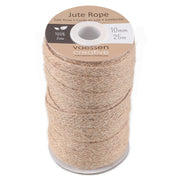Vaessen creative • jute touw naturel 10mmx25m - afbeelding 1
