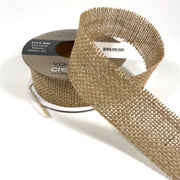 Vaessen creative • jute lint naturel 35mmx5m - afbeelding 1