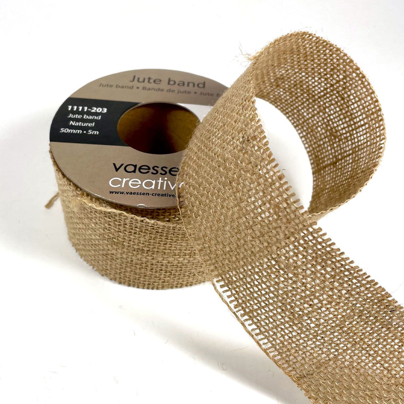 Vaessen creative • cinta de yute natural 50mmx5m