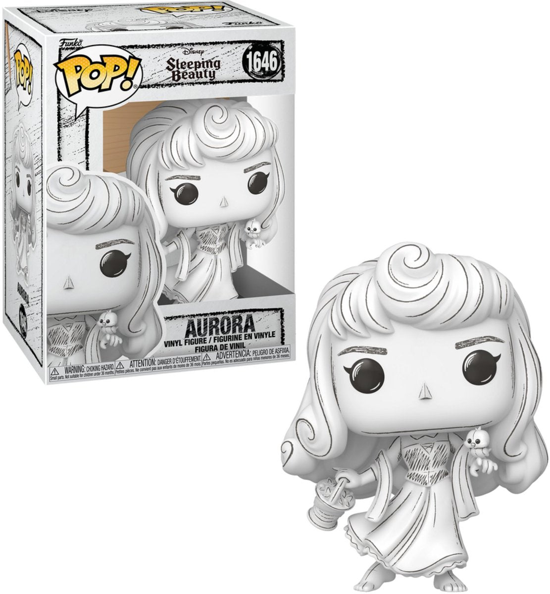 ¡Funko pop! disney bosquejado - aurora #1646