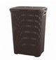 Curver style laundry basket with lid - 60l - brown