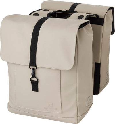 Fastrider Jaxx II bolsa doble para bicicleta tendencia taupe