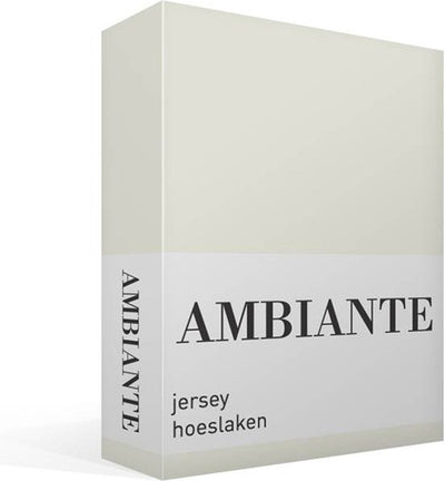 Jersey Ambiante - lenzuolo con angoli - 90x200 210 - bianco sporco
