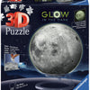 Ravensburger maan glow in the dark - 3d puzzel