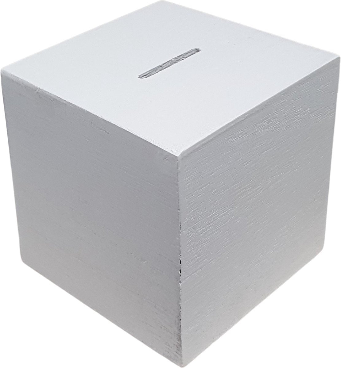 Madera Piggy Bank Square White