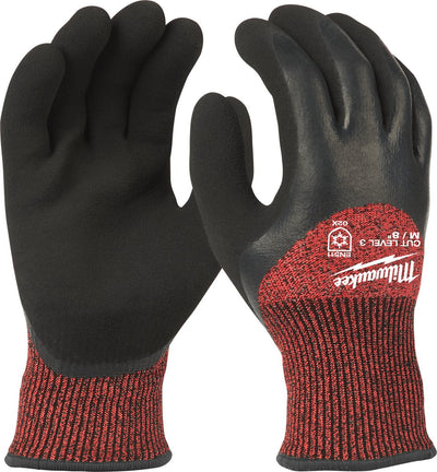 Milwaukee winter snijklasse 3 gedimde werkhandschoenen winter handschoenen cut level 3 -m 8 -1pc - 4932471347