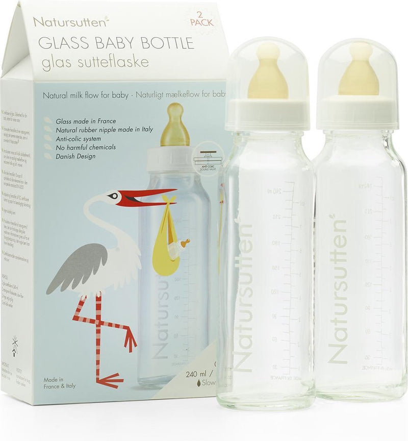 Natursutten - borracce in vetro - 240 ml - 2 pezzi