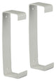 Renson 1006420 - juego de 2 soportes de montaje de pvc 7023 blanco 204x60mm | 5 piezas