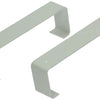 Renson 1006420 - juego de 2 soportes de montaje de pvc 7023 blanco 204x60mm | 5 piezas